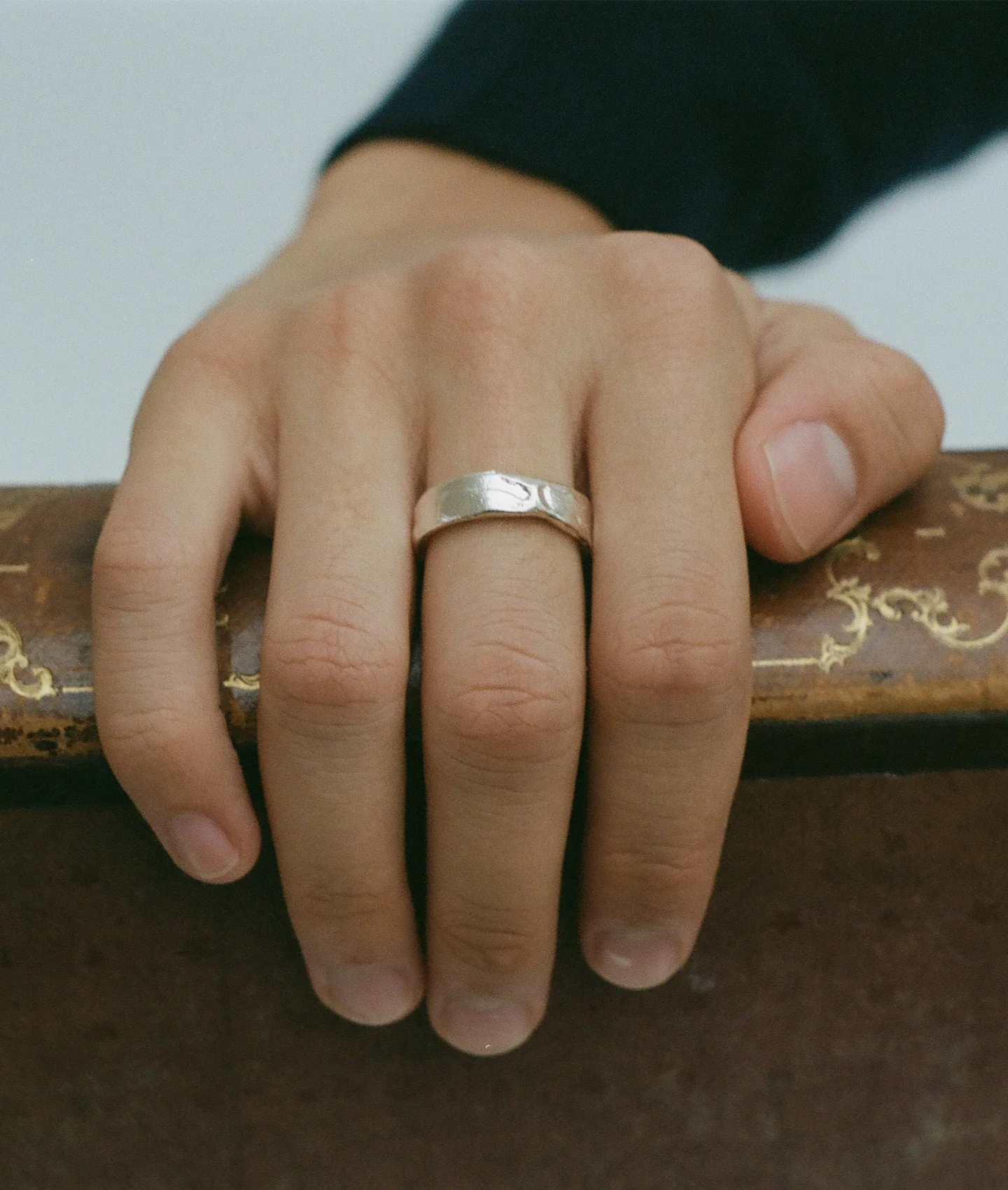 Star Gazer Ring // White Gold - Image 3