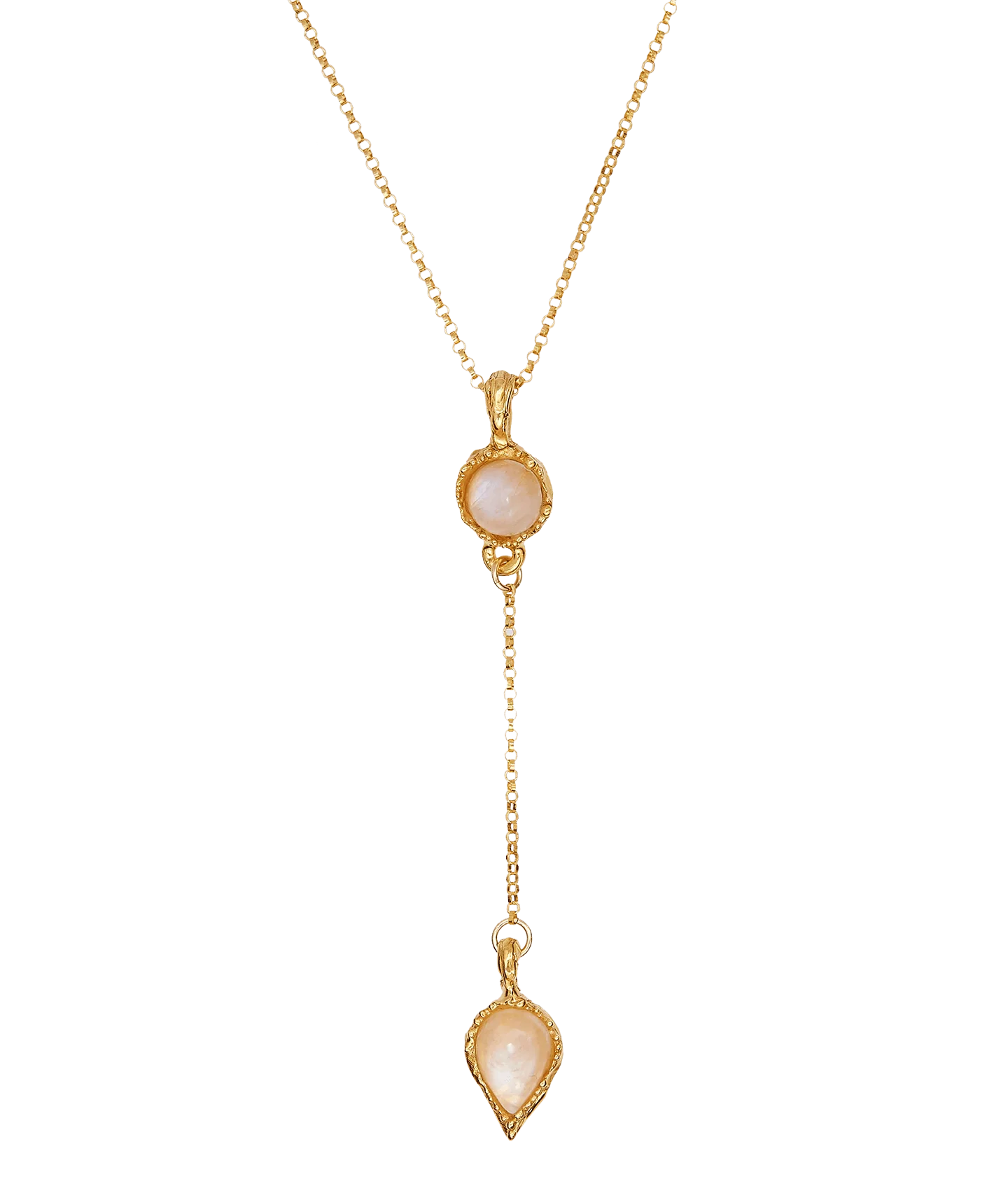 The Bewitching  Rocks Moonstone Necklace