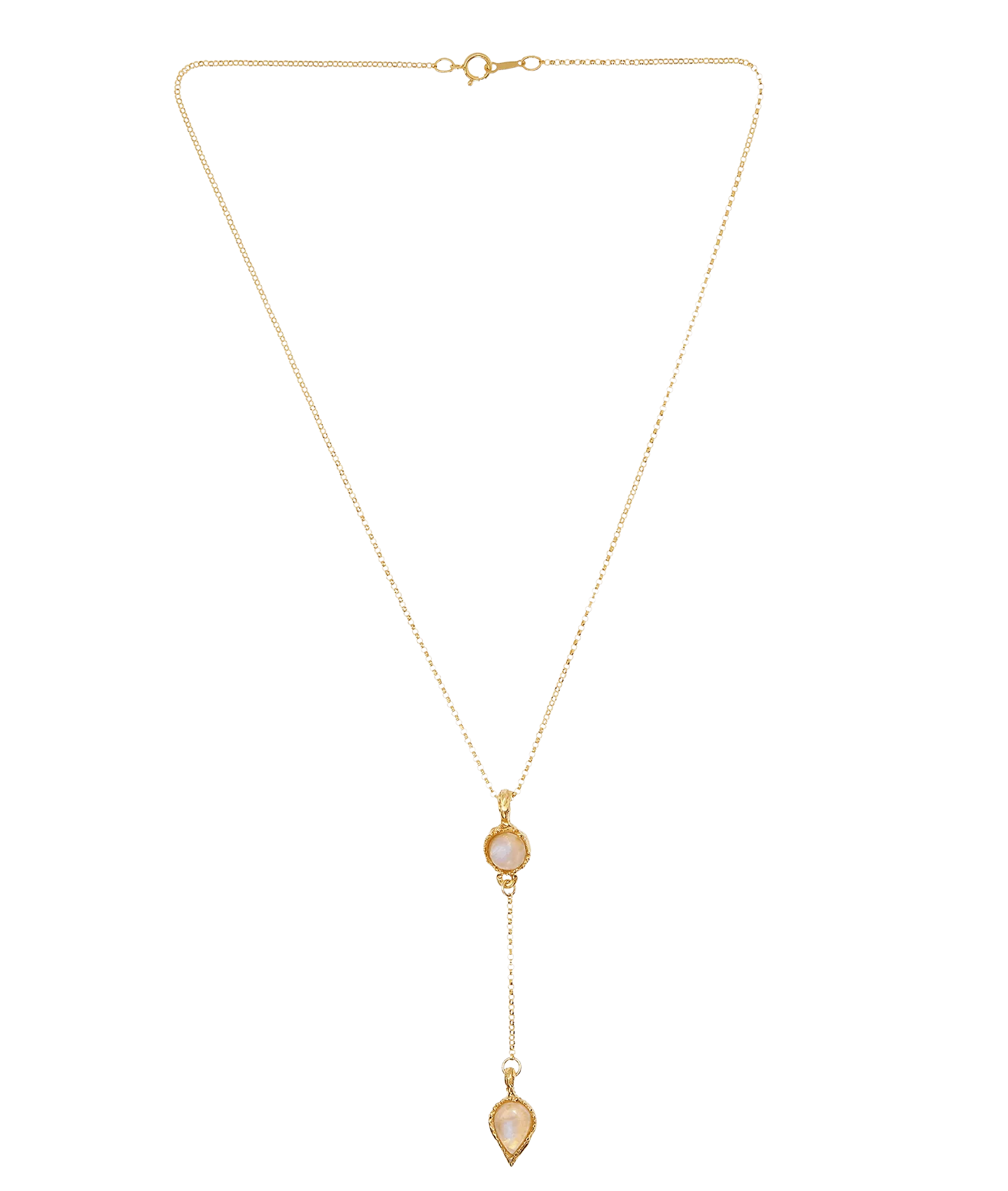 The Bewitching  Rocks Moonstone Necklace - Image 3