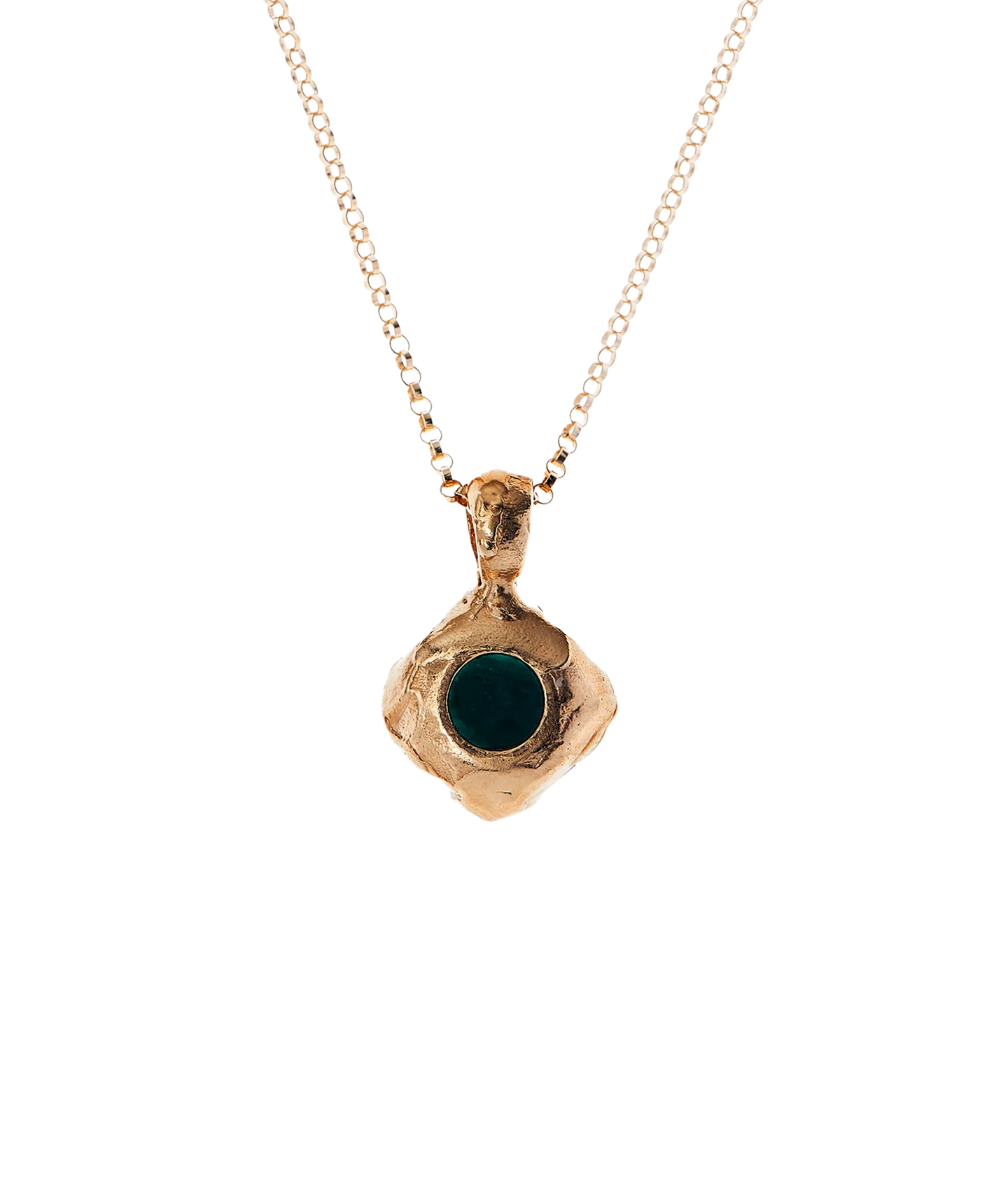 The Eye of the Storm Emerald Necklace - Image 5