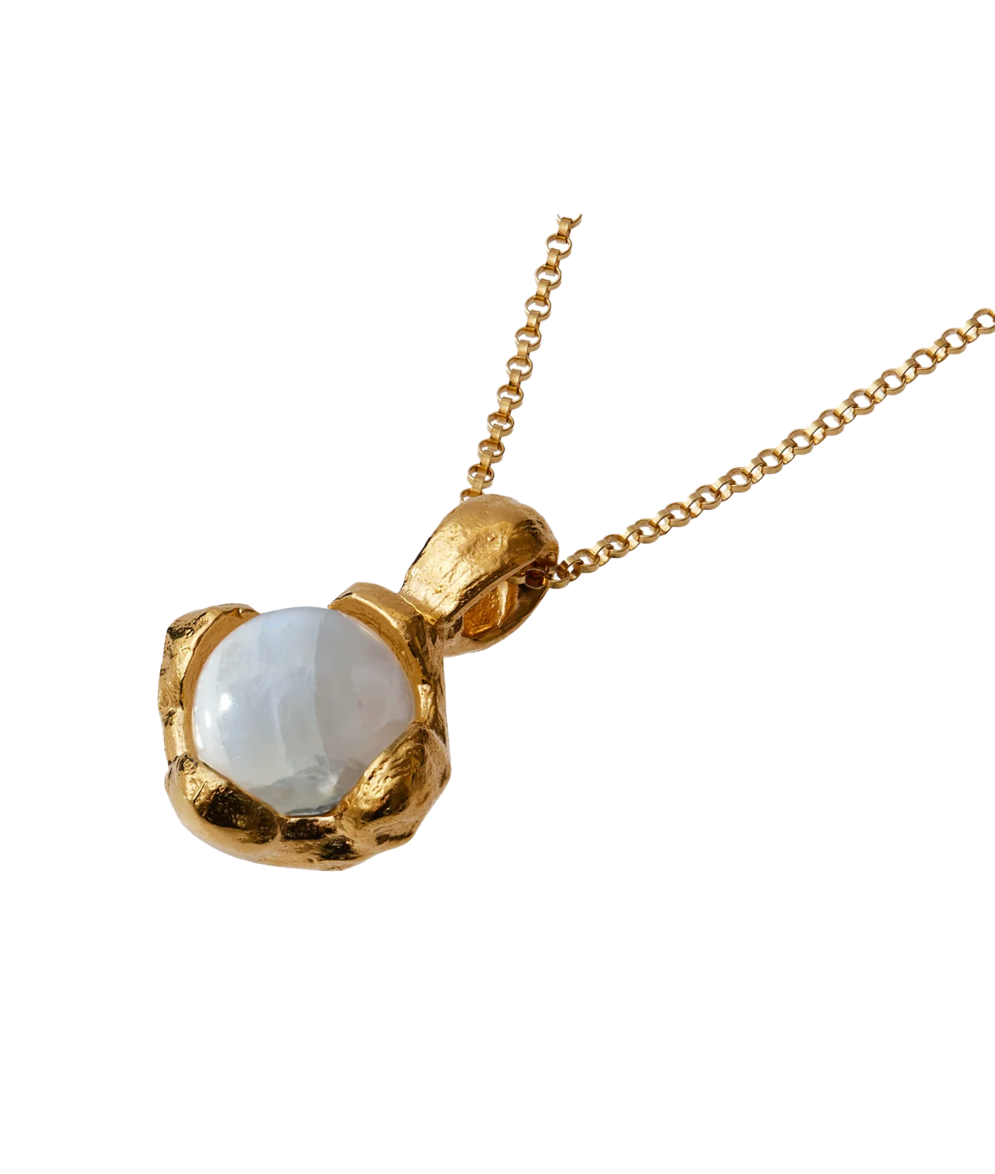 The Lunar Fragment Moonstone Necklace - Image 5