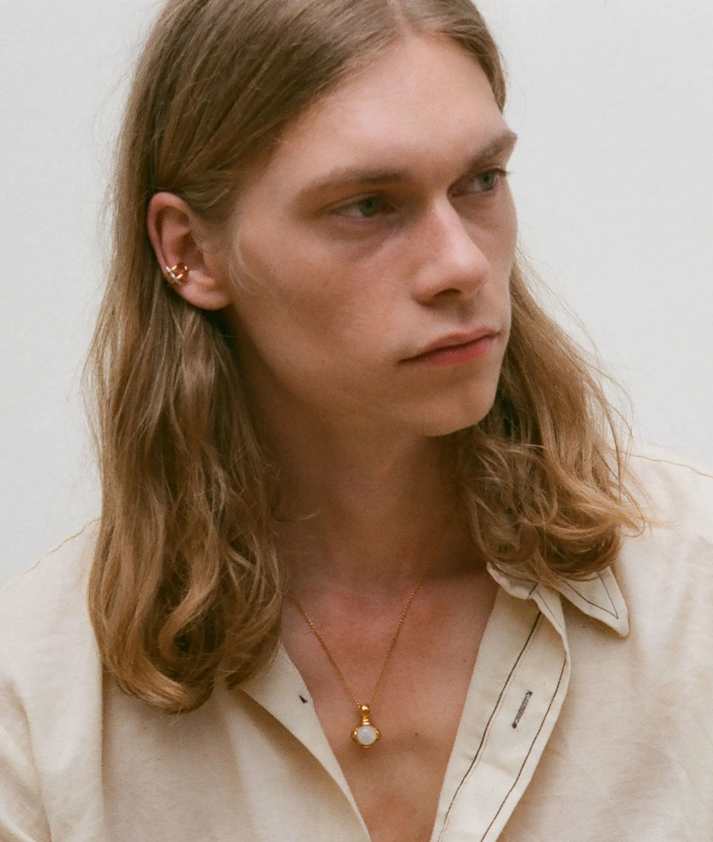 The Lunar Fragment Moonstone Necklace - Image 6